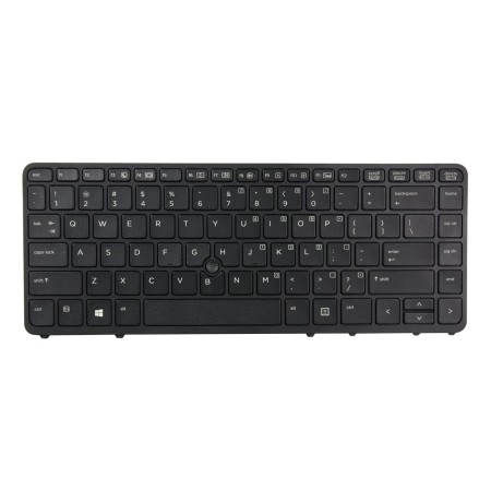 Replacement Keyboard for HP EliteBook 840 850 G1 G2 ZBook 14 with Pointer and Backlight