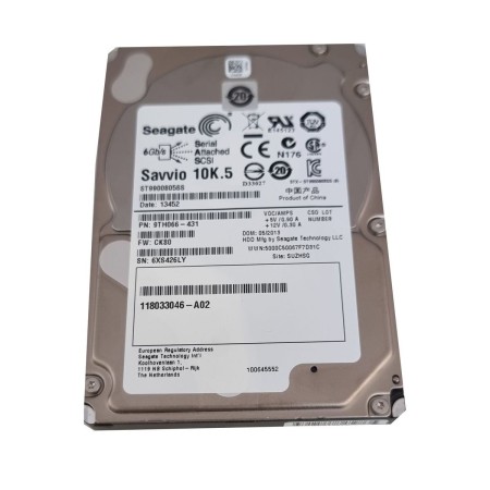 Seagate 9TH066-431 – EMC 900GB 10K RPM SAS 2.5″ HDD